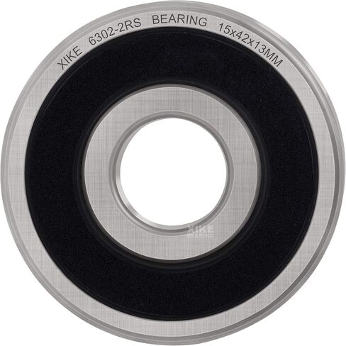 XiKe 10 Pcs 6308-2RS Double Rubber Seal Bearings 40x90x23mm, Pre-Lubricated and Stable Performance and Cost Effective, Deep Groove Ball Bearings. in Kuwait