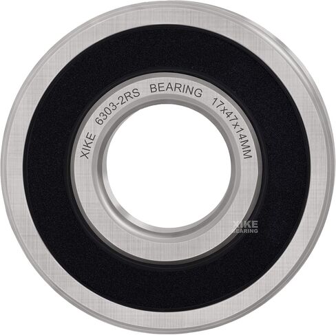 XiKe 10 Pcs 6308-2RS Double Rubber Seal Bearings 40x90x23mm, Pre-Lubricated and Stable Performance and Cost Effective, Deep Groove Ball Bearings. in Kuwait