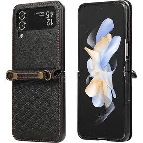 حالة الهاتف ASUWISH لـ Samsung Galaxy Z Flip 3 5G 2021 غطاء محفظة مع واقي شاشة زجاجي مقسى وحزام معصم ، حامل بطاقة الائتمان ، خلية Zflip3 Z3 flip3 3z نساء روزولد