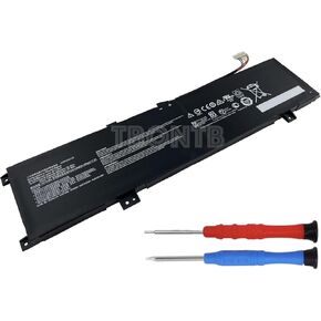TBONTB BTY-M55 Battery Compatible with MSI Alpha 15 A3DDK A4DEK B5EEK B5EX Alpha 17 B5EEK Pulse GL66 12UGK Sword 15 A11UG 925QA055H 4ICP5/63/133 Series [15.4V 90Wh 5845mAh]