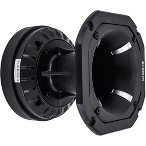 ORION XTR Series XDK04.2AS High Performance 3" Aluminum Compression Driver Kit with Horn - 1200W Max Power, 300W RMS, 3" Voice Coil, 8 Ohm, High Frequency, Pro Car Audio Speaker Systems (Single)