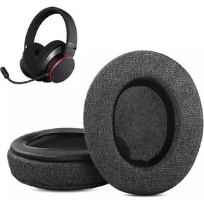 Earpads Cushion Compatible with Creative Sound BlasterX H6 7.1 USB Gaming Headset Ear Pads Replacement with Durable & Breathable Fabric/High Density Foam