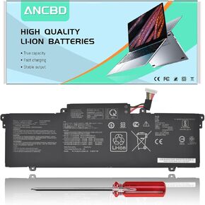C31N1914 Laptop Battery for Asus ZenBook 13 UX425UG ZenBook 14 UM425QA/UX435EA/UX435EG UX435EG-AI039T ZenBook 14 Ultralight UX435EAL Series 0B200-03730100 3ICP6/70/81 11.61V 63Wh/5427mAh