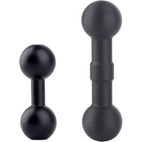 17mm to 17mm Double Ball Extender Bar Mount for GPS Cell Phone Action Camera on Motocycle Vehicles, 44mm+58mm Version