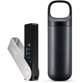 Ledger Nano X (Onyx Black) + Ledger Nano X Pod - الحزمة المثالية للحفاظ على سلامة التشفير الخاصة بك