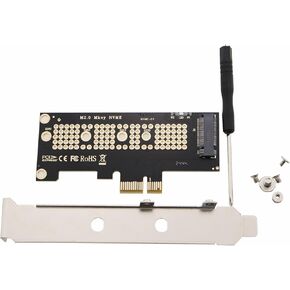 M2 Internal Adapter PCIE to M.2 PCIE-EX1 SSD Internal Expansion Card Adapter for M-Key Socket