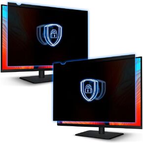VINTEZ 1 Pack 20" 16:9 and 1 Pack 24" 16:9 Computer Privacy Screen Filter for Widescreen Monitor and Laptop - Anti-Glare - Data Confidentiality Shield - Privacy Screens Bundle