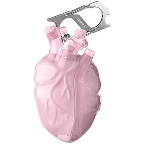 for AirPods Pro1st/Pro2 nd/Airpods 3 Case 3D Heart, Soft Silicone Protective Case with Keychain, Fantasy Design for Airpod Pro 2nd/Airpods 3 Generation Case (Red, AirPods Pro1st/Pro2 nd)
