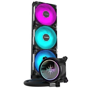 LA200 Argb Aio Liquid Cooler-بردايات 360 مم ، مراوح PWM منخفضة الضوضاء ، من أجل Intel LGA1700 و AMD AM5/AM4 CPU التبريد