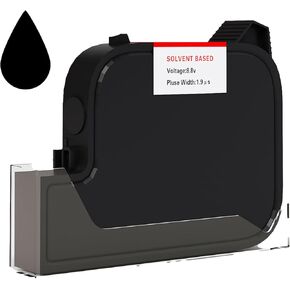 Handheld Inkjet Printer with 42ml Quick-Drying Ink Cartridge, Portable Handheld Printer Gun with 4.3 Inch Touch Screen for Text QRCode Barcode Batch Number Label Logo Image