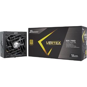 Seasonic Focus GX-850 White ATX3, 850W 80+ Gold Full-Modular, Fan Control in Fanless, Silent, Cooling Mode, 10 Year Warranty, Power Supply for Gaming and Various Application, SRP-FGX851-A5A32SF.