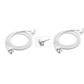 Replacement MacBook Power Adapter Extension Cord Wall Cord Cable (2) Pieces