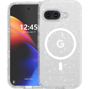 for Google Pixel 9 Pro XL Case, Magnetic Shockproof Pixel 9 Pro XL Case, Translucent Protective Multilayer for Pixel 9 Pro XL Case 6.8"(Pink)