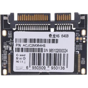 SATA III SSD 64GB Half-Slim SATA III SSD Drive for Computer Internal Hard Drive Laptop Hard Drive Replacement