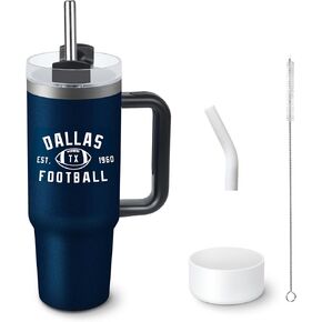 Tumblers 40oz Straight Skinny Car Cups Sports Travel Coffee Mug, Stainless Steel, Insulated,Classic Collection Gifts for Men Women Fans