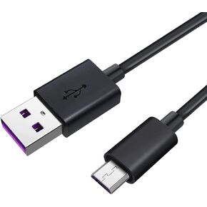 Micro USB Type B Charging Cable Cord Compatible with Audio-Technica ATH-M50xBT/ATH-S200BT/ATH-ANC500BT/ATH-ANC700BT/ATH-ANC900BT/ATH-SR50BT/ATH-DSR7BT/ATH-G1WL/ATH-SR30BT