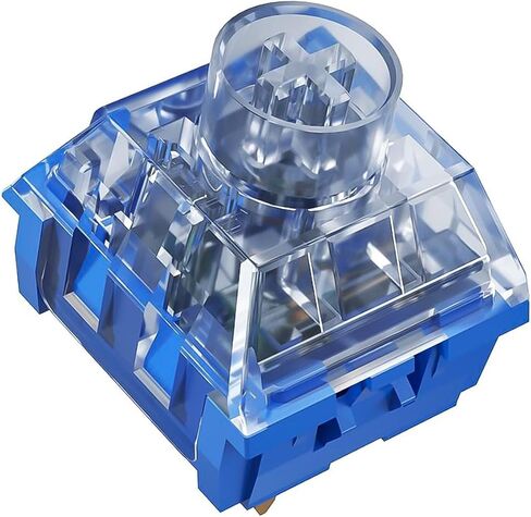 Kailh Box Whale Pro Silent Switches,Deep Sea Silent Tactile 3-Pin 45gf Waterproof Dustproof Mechanical Keyboard Switches(Whale Tactile,108Pcs) in Kuwait