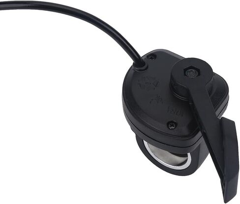 Yosoo Left Right Hand Ebike Thumb Throttle, Black Plastic Thumb Throttle Speed Control with Wire Holder for E-Bike Electric Bike Scooter in Kuwait