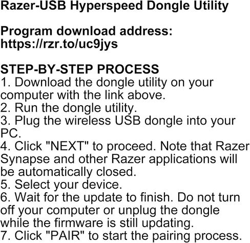بُعزّب بُعد محول مستقبل الماوس USB Dongle Mouse لـ Razer Basilisk V3 Pro Hyperspeed Wireless Gaming Mouse (Black) in Saudi Arabia