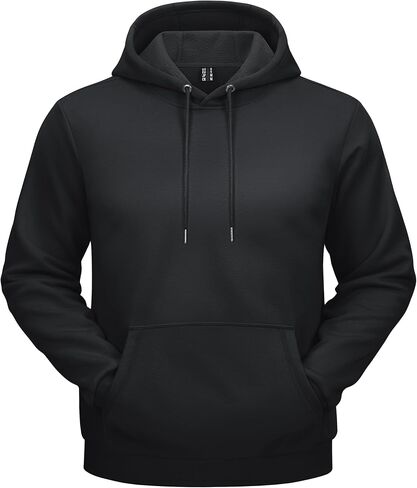 TACVASEN Men's Athletic Hoodies Fleece Lined Sweatshirt Pullover Soft Casual Winter Hooded Sweatshirt with Pocket in Saudi Arabia