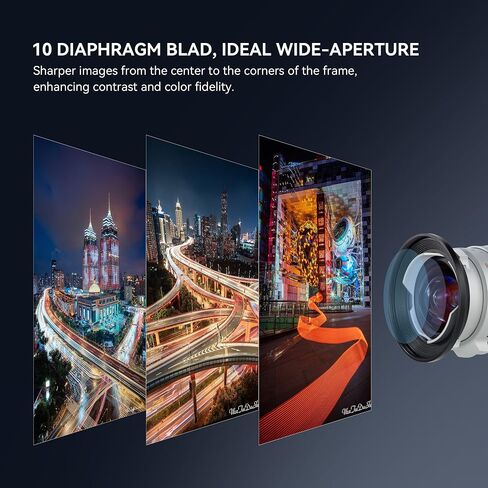 PERGEAR 12mm F2 II Wide-Angle Manual APS-C Focus Fixed Lens,Clicked Aperture Design,Compatible with Nikon Z Mount Camera Zfc Z50 Z5 Z6 Z7 Z8 Z9 Z7 Mark II (Silver) in Saudi Arabia