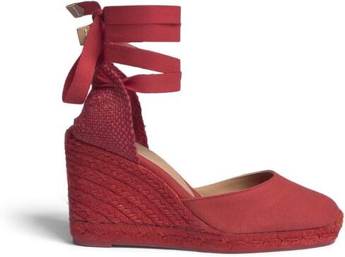 CASTANER Women's Carina 80 Wedge Espadrille Sandal, Azul Oxford, 6.5 in Kuwait