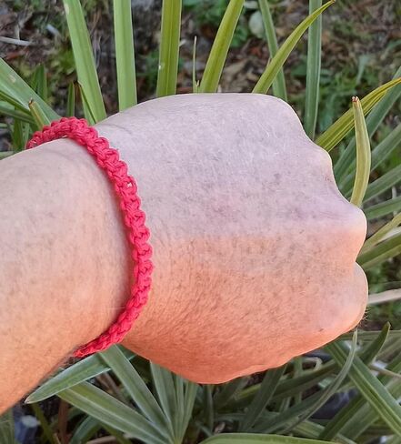 BEACH HEMP JEWELRY Rasta Hemp سوار خلخال للنساء والرجال والفتيات المراهقات مصنوع يدويًا في الولايات المتحدة الأمريكية قابل للتعديل in Kuwait