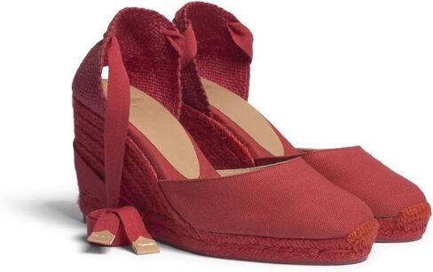 CASTANER Women's Carina 80 Wedge Espadrille Sandal, Azul Oxford, 6.5 in Kuwait