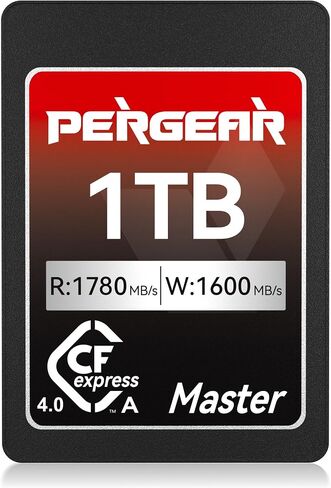 Pergear 512GB CFexpress Type A Memory Card, Up to 800MB/s Read Speed & 780MB/s Write Speed for 4K 120P, 8K 30P Recording,with Card Reader in Saudi Arabia