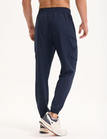 سروال المشي لمسافات طويلة للرجال خفيفة الوزن الجافة الجافة مع الجيوب سراويل البضائع in Kuwait