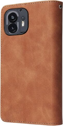 Asuwish متوافق مع Nothing Phone 2 Wallet Case Glass Screen Protector و Leather Flip Cover Card Associory Cell Associor in Saudi Arabia