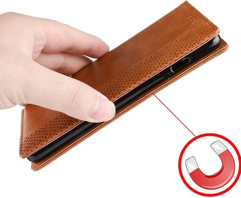 Ytaland for Oukitel C51 Case 6.8",with 2 x Tempered Glass Screen Protector. (3 in 1) PU Leather Flip Magnetic Wallet Case Stand Function Card Slot Shockproof Cover (Black) in Kuwait