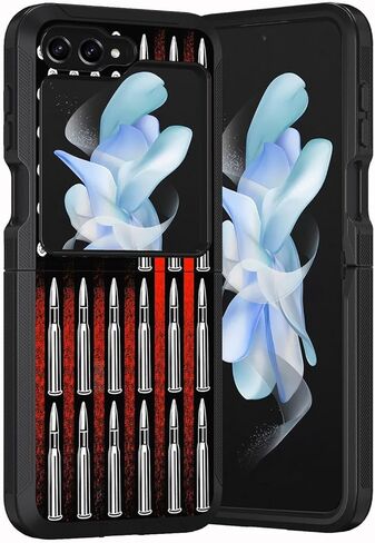 for Samsung Galaxy Z Flip 6 Case, Heavy Duty Dual Layer Shockproof Dustproof Folding Stylish Protective Cover for Samsung Galaxy Z Flip 6 5G (2024), Funny Skeleton Skull in Kuwait