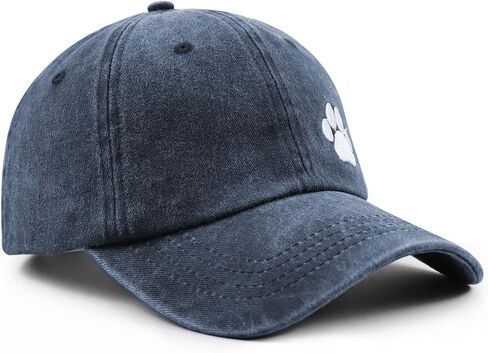 Dog Paw Hat for Men Women, Funny Adjustable Cotton Embroidered Dog Lovers Baseball Cap in Kuwait