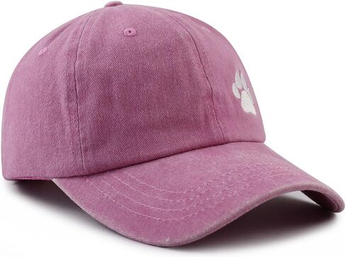 Dog Paw Hat for Men Women, Funny Adjustable Cotton Embroidered Dog Lovers Baseball Cap in Kuwait