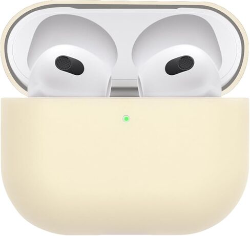 ARMOR Leather Case for AirPods (3rd Gen) (Bourbon Brown) in Saudi Arabia