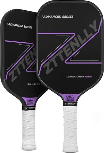 مضارب المخلل - سطح من ألياف الكربون بقطر 16 مم ومعتمد من الولايات المتحدة الأمريكية - مضارب مخلل مثالية للرجال والنساء والأطفال in Kuwait