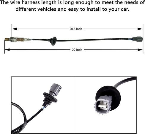 Marsflex Air Fuel Ratio O2 Oxygen Sensor Upstream 234-9123 Compatible with Subaru Legacy Outback Impreza Foreste Saab 9-2X H4 2.5L Replacement 15171 22641-AA33A in Saudi Arabia