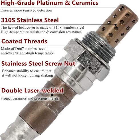 Marsflex Air Fuel Ratio O2 Oxygen Sensor Upstream 234-9123 Compatible with Subaru Legacy Outback Impreza Foreste Saab 9-2X H4 2.5L Replacement 15171 22641-AA33A in Saudi Arabia