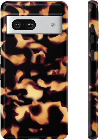 Compatible with Google Pixel 7a Case, 2 in 1 Slim Heavy Duty Protection Hybrid Hard PC Soft Silicone Rugged Bumper Antiscratch Protective Case for Google Pixel 7a 6.1 Inch (Green Floral) in Saudi Arabia