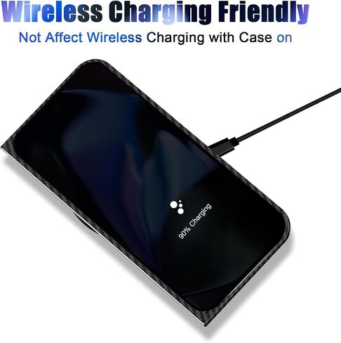 علبة ألياف الكربون الرقيقة لـ Google Pixel 9 Pro Fold (أضعاف 2) ، غطاء ألياف Aramid Slim 1500d متوافق مع Magsafe ، أسود غير لامع ، الإصدار 2.0 in Saudi Arabia