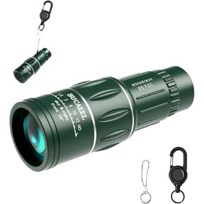 Compact Monocular Telescope Serves as a Stars Scope monocular for Adults, a Pocket Monocular for Hiking, an HD Monocular Scope for Hunting,and a Mini Monocular for Bird Watching & Concert.