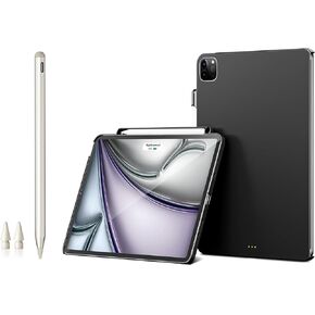 Magnetic Case with Pencil Holder + Stylus Pen for iPad Pro 11" M4 and Magic & Smart Folio Keyboard