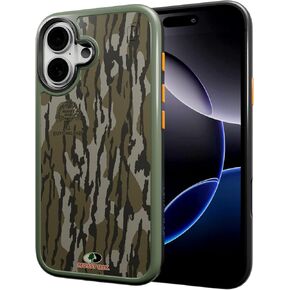CellHelmet Fortitude Case for iPhone 16 | Magsafe متوافق | حماية مزدوجة | إسقاط اختبار معتمد | صدمة دائمة iPhone 16 Mossy Oak Case | كامو الأراضي السفلية
