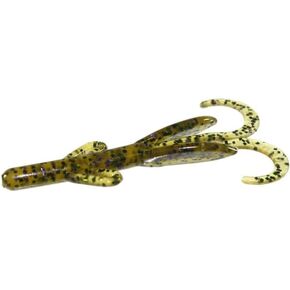 Zoom Tiny Brush Hog Mini Creature Bait, 15 Pack, 3in, Watermelon Candy, 055120X