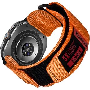 Nylon Sport Band Compatible for Samsung Galaxy Watch Ultra 47mm(2024), No Gap Rugged Adjustable Strap for Galaxy Watch Ultra 47mm Men