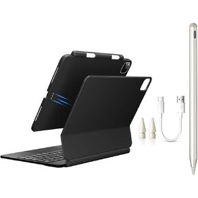 Magic Keyboard Case + Stylus Pen + Magnetic Cover for 2024 iPad Pro 11 inch M4