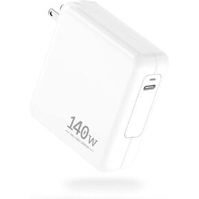 MacBook Pro Charger, 140W USB C Power Adapter for MacBook Pro 16 inch 2021, MacBook Pro 15, 14, 13 inch 2021, 2020, 2019, 2018,MacBook Air PD 3.1 for M1 M2 Laptop,iPad Pro and All USB C Device