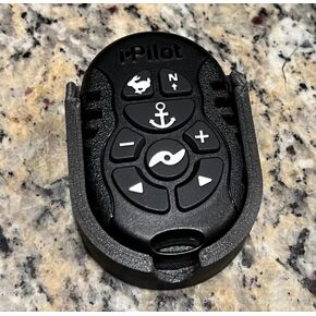 Remote Holder fits Micro ipilot Minn Kota Remote - Carbon Fiber Infused, Trolling Motor Accessory. Designed by Anglers for Anglers, Made in The USA.