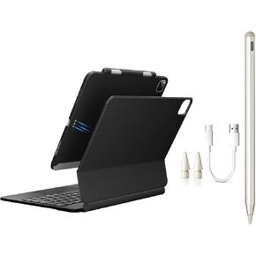 Magic Keyboard Case + Stylus Pen + Magnetic Cover for 2024 iPad Pro 13 inch M4